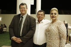 Dr. André Tabosa, Professor Luciano Feijão e Liduina Feijão