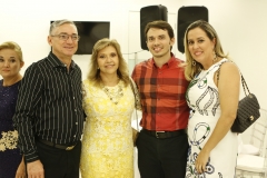 Dr. Diogo, Dra. Sara, Melissa Parente e Thiago Montalverne
