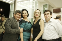 Ysmenia Pontes, Marcos Moreira, Cláudia e Alexandre Pinto