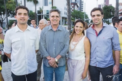 Arcelino Lima, José Carlos Gama, Bia Gama e Gama Filho