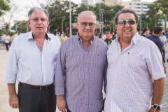 Ricardo Cavalcante, Chiquinho Feitosa e Fernando Fialho