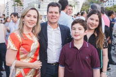 Suyane, Cláudio, João e Marcela Dias Branco