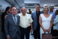 Manuel Linhares, Airton Monteiro, Luiz Gastão e Eliane Bittencourt