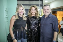 Patrícia Dias, Mônica Barbosa e Omar Albuquerque