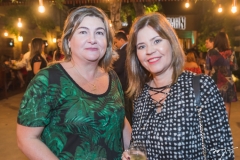 Isabel Sales e Cláudia Costa Lima