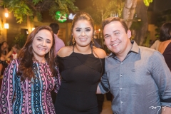 Juliana Mendes, Brenda Cavalcante e Giovane Teles
