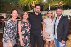 Tânia Soares, Liane Sirgueira, Fernando Sirgueira, Silvania Guerra e Hendrik Gorlich