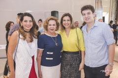 Márcia Travessoni, Auxiliadora Paes Mendonça, Eliziane e Guilherme Colares