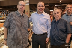 Fabiano Santos, Helio Macedo e Mauricio Silva