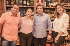 Ranie Caetano, Scheila Ferreira, Andre Nobre e Leiliane Pinheiro
