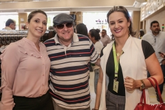 Sheila Ferreira, Fernando Cavalcante e Raquel Rolim