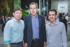 Edgar Gadelha, Ricardo Parente e Luiz Ramalho Filho