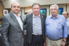 Fernando Cirino, Ricardo Cavalcante e Roberto Macedo
