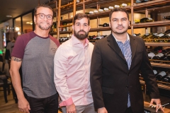 Léo Gondim, Felipe Rocha e Renato Brasil