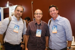 José Oliveira, Eduardo Neto e Yuri Escócio