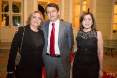Paula Araújo, Carlos Almir e Francilene Gomes