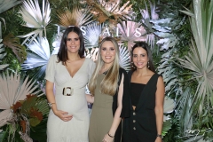 Deborah Bandeira, Monique Sales e Ticiana Machado