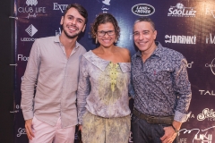 Marcelo Machado, Denise Pontes e Valdir Araújo