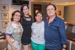 Edalina Costa, Raquel Maranhão, Regina Braga e Costa Filho