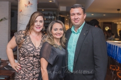 Lígia Azevedo, Laura Coutinho e Rafael Freitas