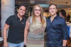 Panta Neto, Luiziane Cavalcante e Igor Fernandes