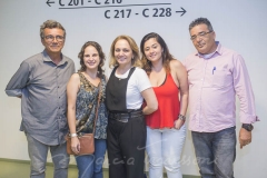 Antõnio Oliveira, Lara Vieira, Teresita Feitosa, Vivian Rodrigues e Osternio Feitosa