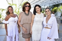 Carol Siqueira, Cristiane Lopes,  Monica Barros Leal e Monica Luz
