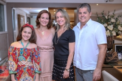 Sofia Dias, Jussara Regás, Roseane Dias e Claudio Albuquerque