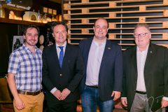 César Dahaer, Enio Pazini, Maurício Garcia e Julio Timerman