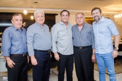 Cláudio Targino, Waldyr Diogo, Beto Studart, João Carlos Paes Mendonça e Élcio Batista
