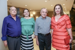 José e Consuelo Trabulo, Freitas Neto e Cristina Miranda