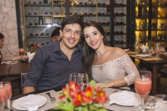 Gustavo Brasilino e Mariana Caminha