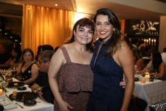 Christiane Leite e Márcia Travessoni