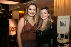 Talyzie Mihaliuc e Aline Vasques
