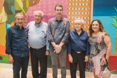 Coronel Romero, Roberto Macedo, Geraldo Luciano, Raimundo e Germana Padilha