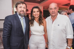 Elcio Batista, Márcia e Fernando Travessoni