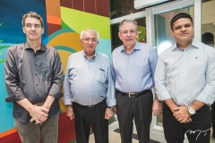 Geraldo Luciano, Roberto Macedo, Ricardo Cavalcante e Angelo Nunes