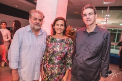 Paulo Linhares, Isolda Cela e Geraldo Luciano