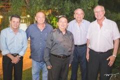 Ricardo Sátiro, José Jereissati, Germano Almeida, Ednilo Soárez e Luís Cruz