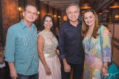 Roberto Rodrigues, Vanessa Rodrigues, Tadeu Costa e Lúcia Praciano