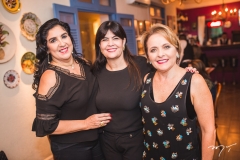Isabele Leitão, Denise Pinheiro e Tarciana Cortez