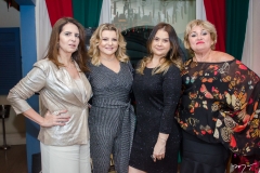 Carla Melo, Silvana Guimarães, Rachel Carvalho e Vera Costa