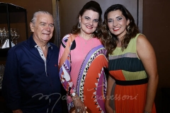 Siridião Montenegro, Luiziana Esteves e Márcia Travessoni