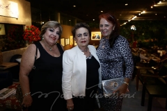 Elizabeth Delboni, Eliane de Castro e Fátima Duarte