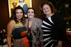 Márcia Travessoni, Gláucia Mota e Mazé Moreira