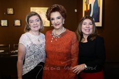 Maria das Graças Alencar, Tereza Borges e Carmen Barreto
