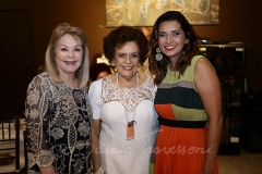 Mônica Arruda, Constança Távora e Márcia Travessoni