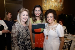 Mônica Arruda, Márcia Travessoni e Constança Távora