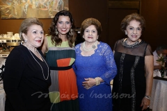 Selene Bezerra, Marcia Travessoni, Fernanda Aguiar e Vitória Philomeno