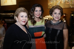Selene Bezerra, Márcia Travessoni e Vitória Philomeno